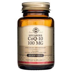 Solgar Megasorb Koenzym Q10 100 mg - 60 kapsułek