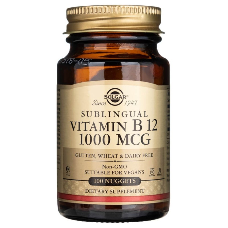 Solgar Witamina B12 1000 μg - 100 tabletek