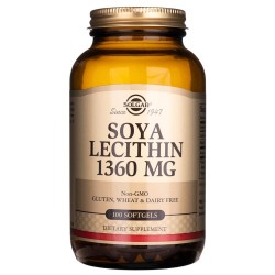 Solgar Soya Lecithin (lecytyna) 1360 mg - 100 kapsułek