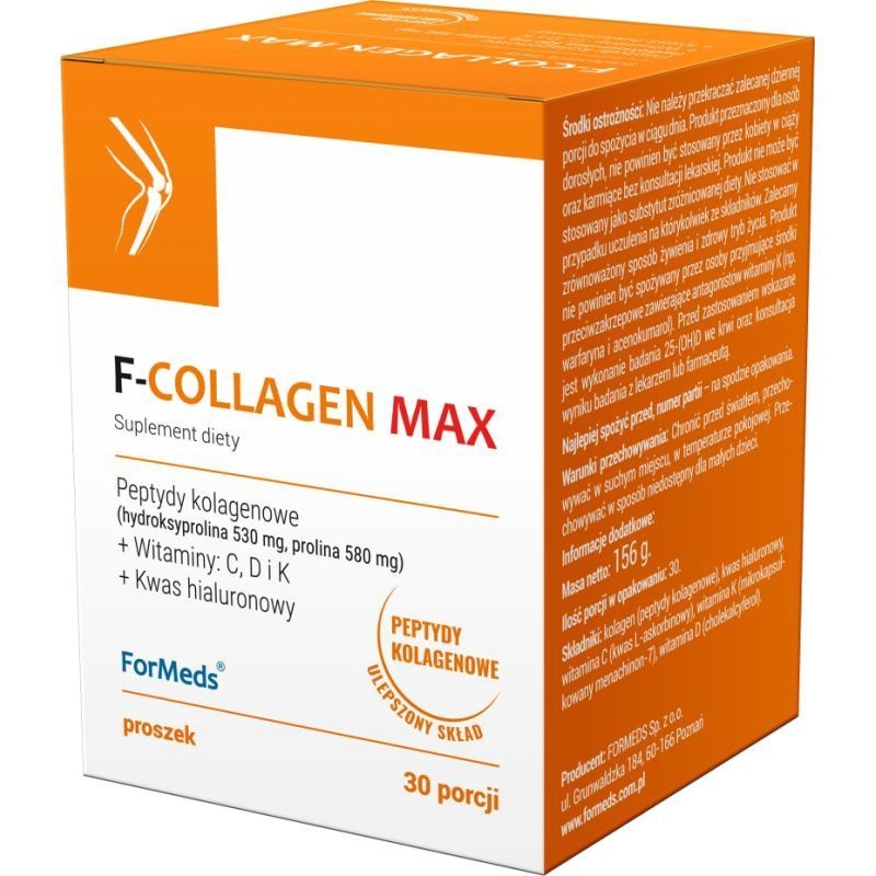 Formeds F-COLLAGEN MAX (kolagen w proszku) - 156 g
