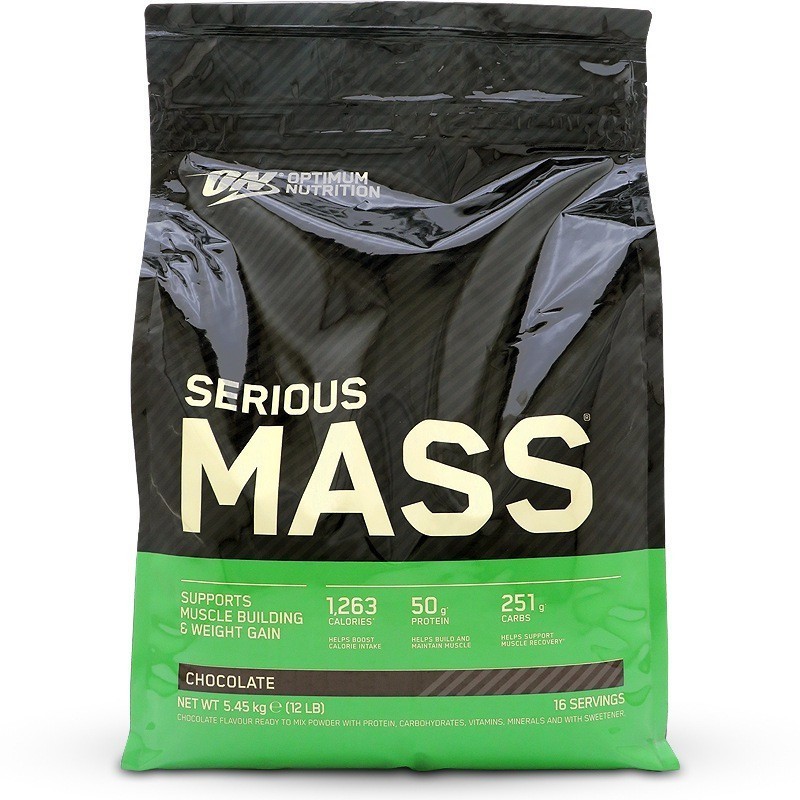 Optimum Nutrition Serious Mass czekoladowe - 5450 g