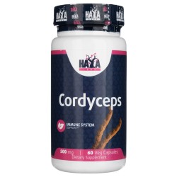 Haya Labs Cordyceps 500 mg - 60 kapsułek