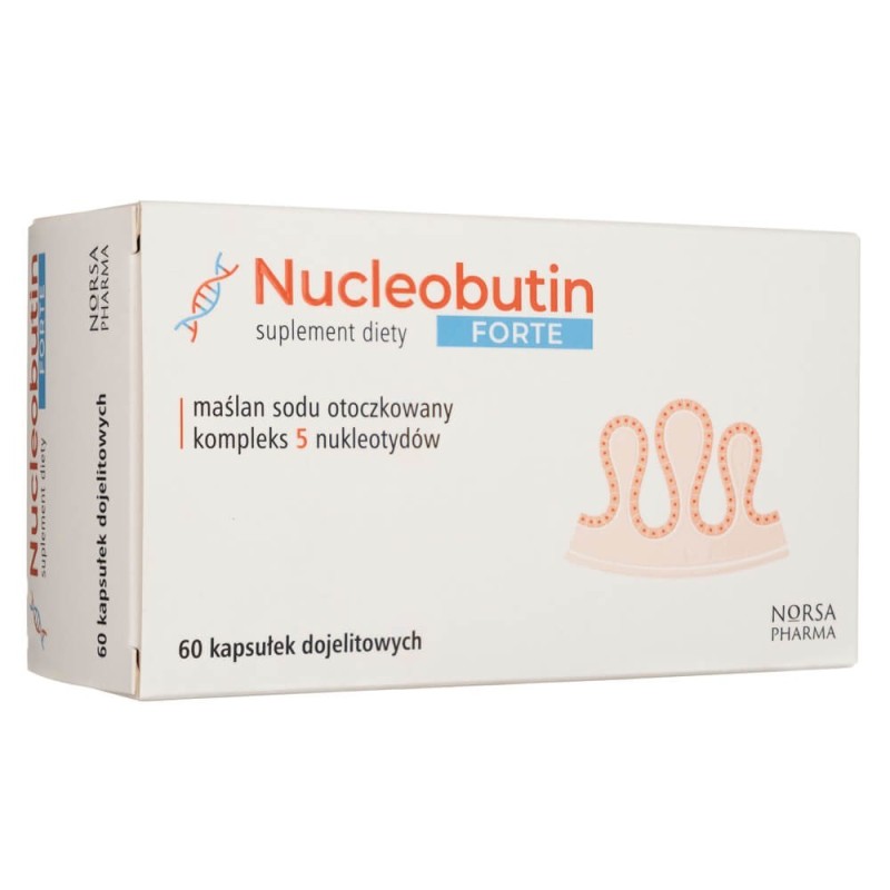 Norsa Pharma Nucleobutin Forte - 60 kapsułek