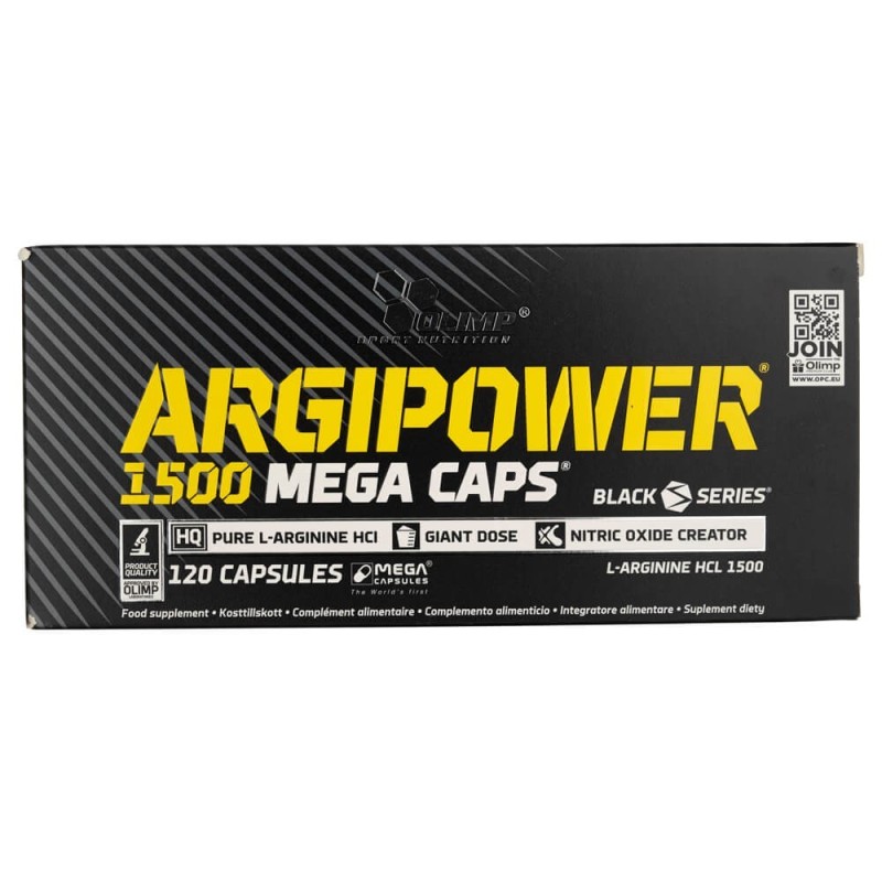 Olimp Labs ArgiPower 1500 Mega Caps - 120 kapsułek