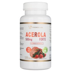 Progress Labs Acerola Forte 500 mg - 120 tabletek