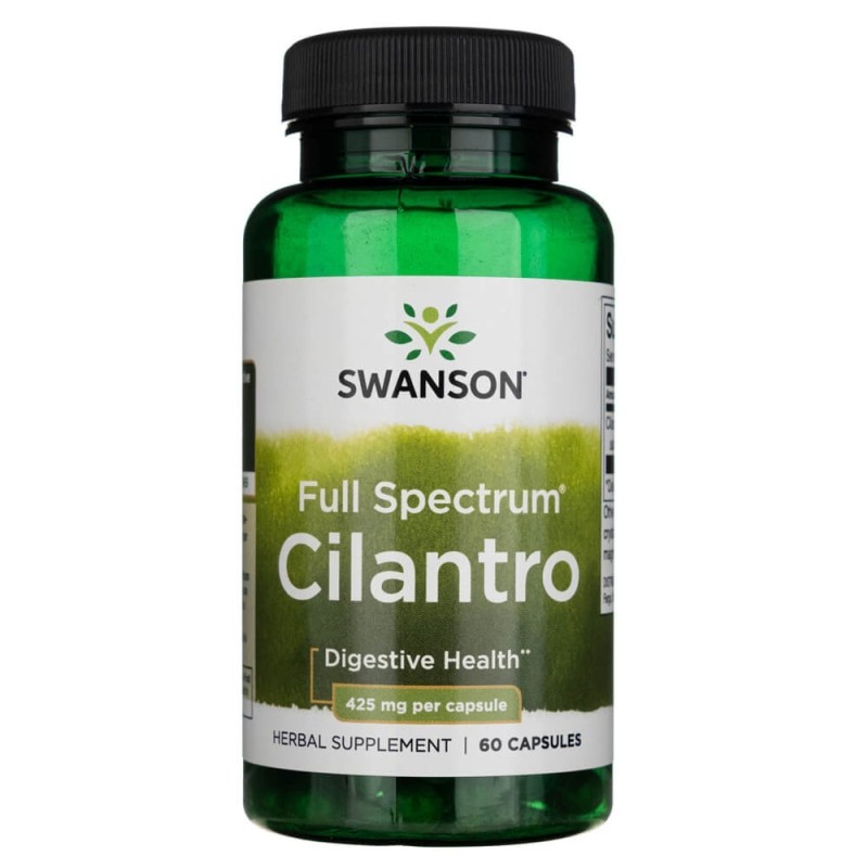 Swanson Cilantro (Kolendra) 425 mg - 60 kapsułek
