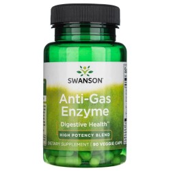 Swanson Anti-Gas Enzyme 40 mg - 90 kapsułek