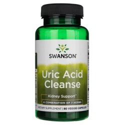 Swanson Uric Acid Cleanse - 60 kapsułek
