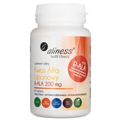 Aliness Kwas Alfa Liponowy R-ALA 200 mg - 60 tabletek