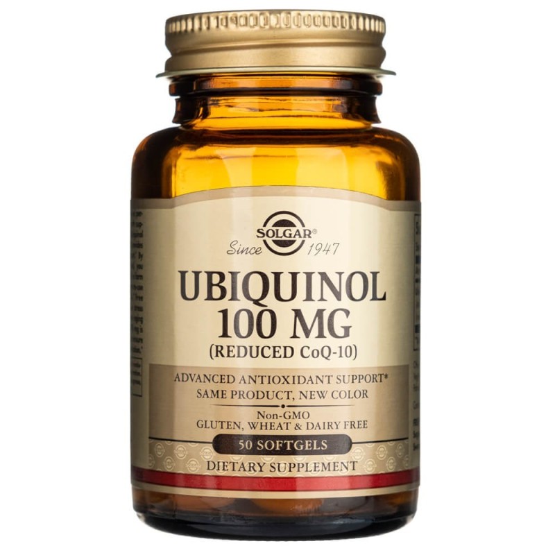 Solgar Ubichinol 100 mg - 50 kapsułek