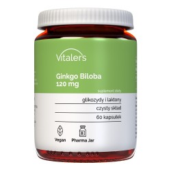 Vitaler's Ginkgo Biloba (Miłorząb japoński) 120 mg - 60 kapsułek