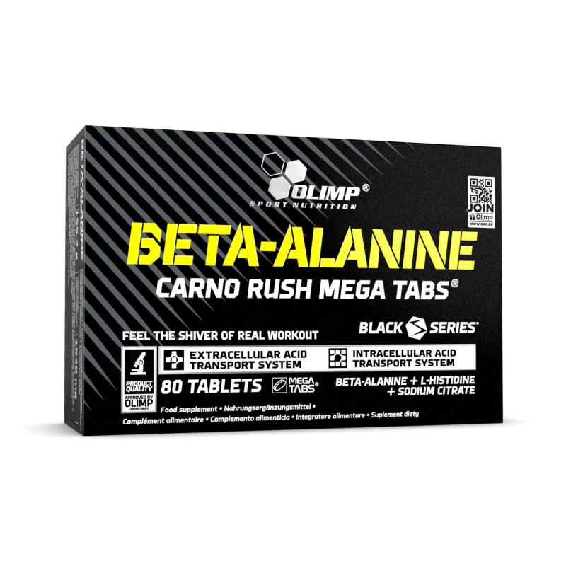 Olimp Beta-Alanine Carno Rush Mega Tabs - 80 tabletek