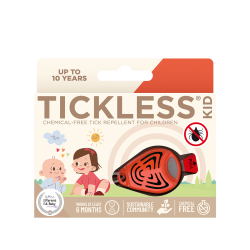 Tickless Kid Ultradźwiękowa ochrona przed kleszczami - Pomarańczowy