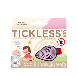 Tickless Kid Ultradźwiękowa ochrona przed kleszczami - Różowy