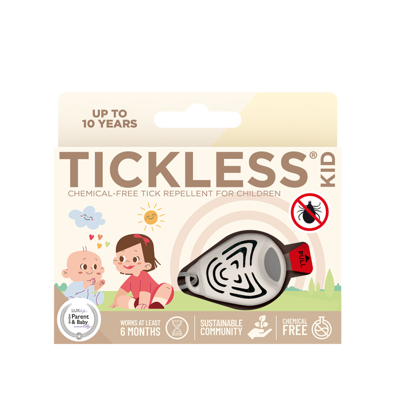 Tickless Kid odstraszacz kleszczy - Beżowy