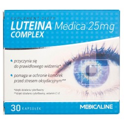 Medica Luteina Complex 25 mg - 30 kapsułek