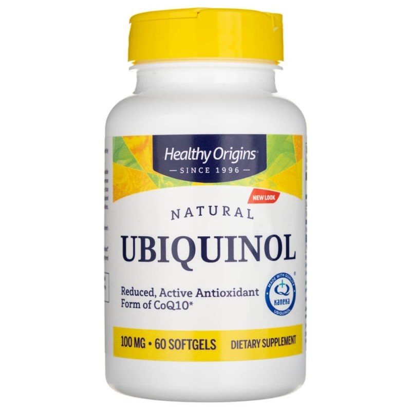 Healthy Origins Ubichinol (Ubiquinol) 100 mg - 60 kapsułek