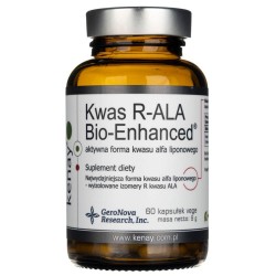 Kenay Kwas R-ALA Bio-Enhanced® - 60 kapsułek