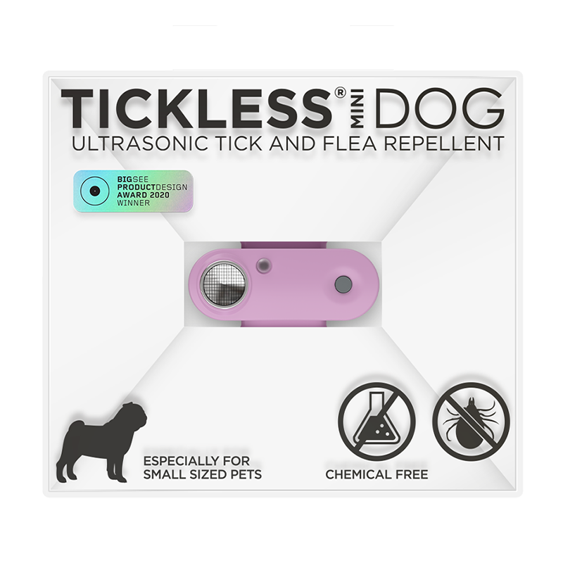 TickLess Pet Mini Ultradźwiękowa ochrona przed kleszczami - Organ Purple