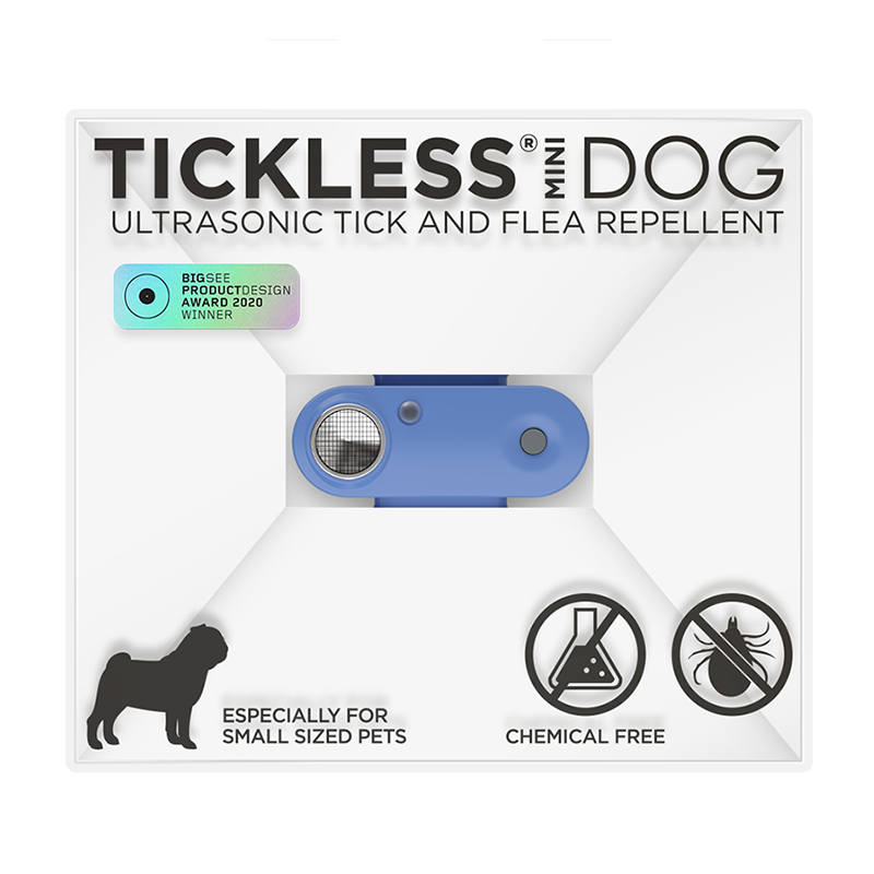 TickLess Pet Mini Ultradźwiękowa ochrona przed kleszczami - Greek Blue