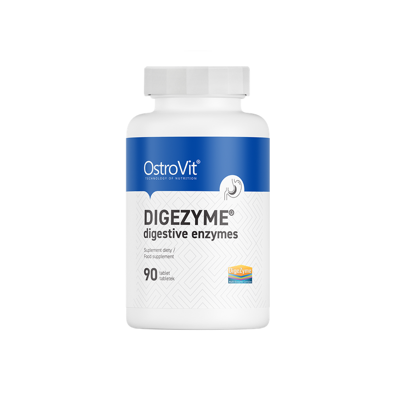 OstroVit Digezyme Enzymy trawienne - 90 tabletek