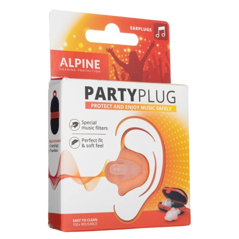 Alpine PartyPlug przeźroczyste zatyczki do uszu