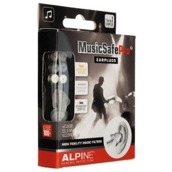 Alpine MusicSafe PRO zatyczki do uszu dla muzyków przezroczyste