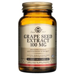 Solgar Pestki z winogron ekstrakt 100 mg - 60 kapsułek