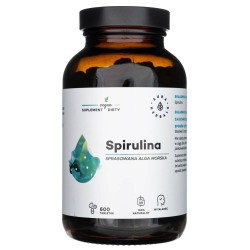 Aura Herbals Spirulina - 600 tabletek