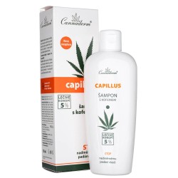 Cannaderm Capillus Szampon przeciw wypadaniu włosów z kofeiną -150 ml