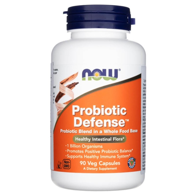 Now Foods Probiotic Defense - 90 kapsułek