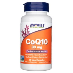 Now Foods Koenzym Q10 30 mg - 60 kapsułek