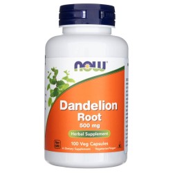 Now Foods Dandelion Root (Mniszek Lekarski) 500 mg - 100 kapsułek