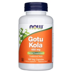 Now Foods Gotu Kola 450 mg - 100 kapsułek