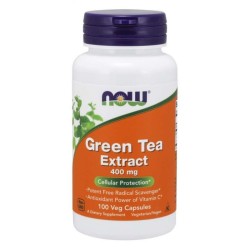 Now Foods Zielona Herbata ekstrakt 400 mg - 100 kapsułek