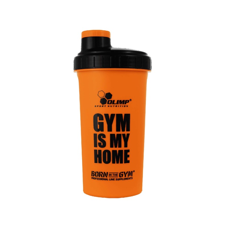 Olimp Shaker Gym is My Home pomarańczowy - 700 ml