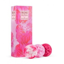 BioFresh Rose of Bulgaria Zestaw mydełek różanych - 3x30 g