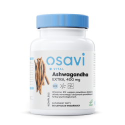 Osavi Ashwagandha Ekstra 400 mg - 60 kapsułek vege