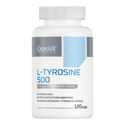OstroVit L-Tyrozyna 500 mg - 120 kapsułek