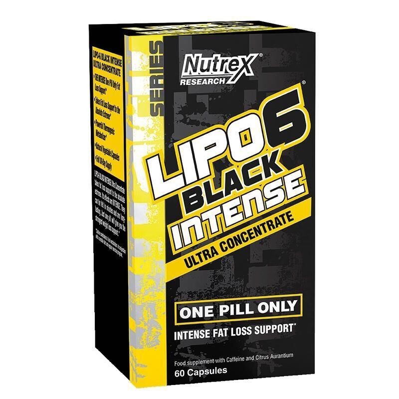 Nutrex Research Lipo 6 Black Intense Ultra Concrentrate - 60 kapsułek