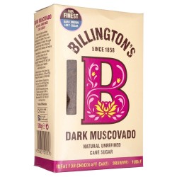 Billington's Cukier Trzcinowy Muscovado Ciemny - 500 g