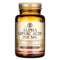 Solgar Kwas Alfa Liponowy 200 mg - 50 kapsułek