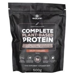 Solve Labs Odżywka białkowa słony karmel Complete Plant-Based Protein - 500 g
