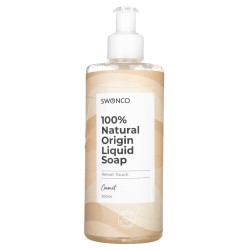 Swonco Naturalne mydło w płynie kokosowe - 300 ml