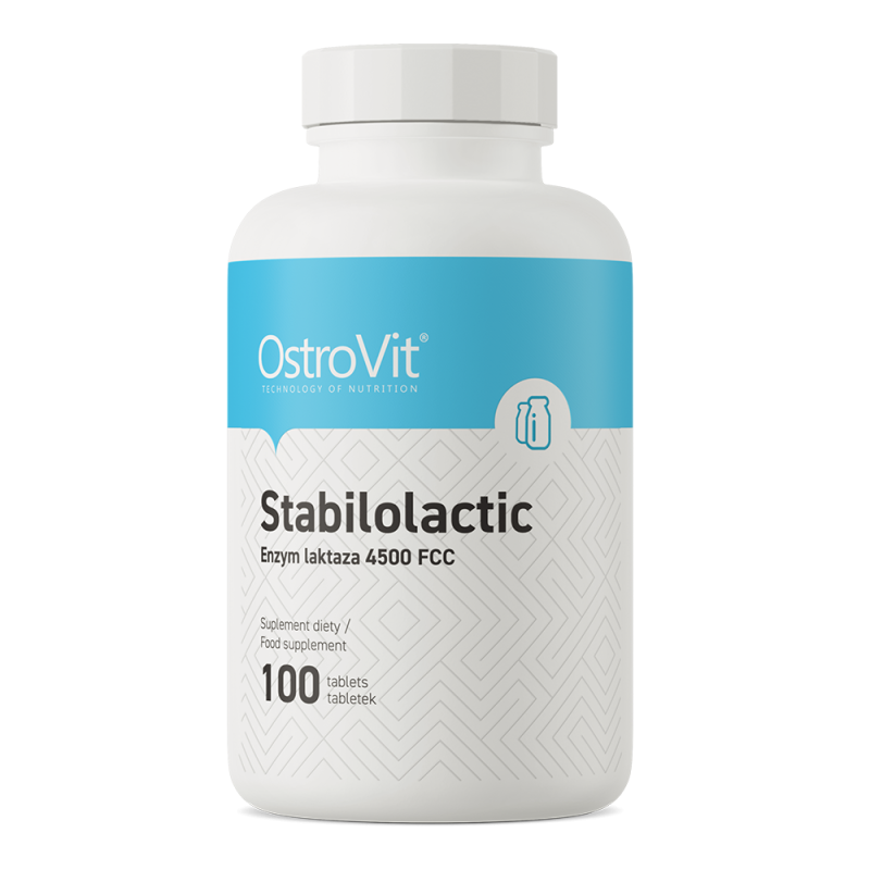 OstroVit Stabilolactic (Enzym laktazy) - 100 tabletek