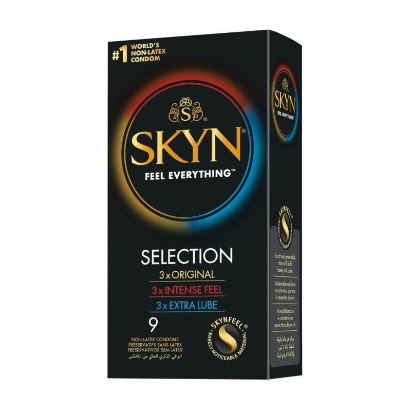 Skyn prezerwatywy Selection - 9 sztuk