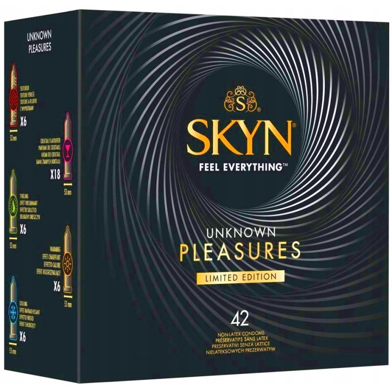 Skyn prezerwatywy Unknown Pleasures - 42 sztuki