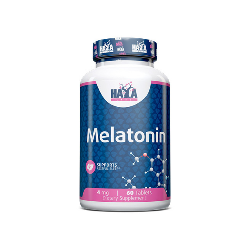 Haya Labs Melatonina 4 mg - 60 tabletek