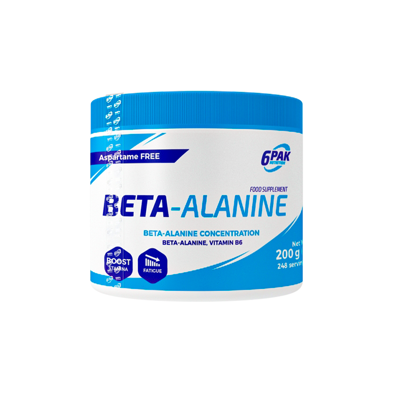 6PAK Beta-Alanine w proszku - 200 g