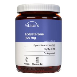 Vitaler's Ecdysterone (Ekdysteron) 300 mg - 60 kapsułek